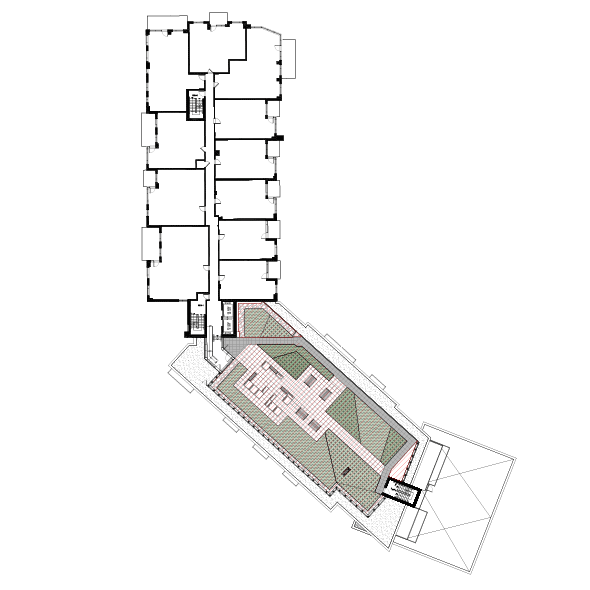 Disposition des condos locatif de l'Floor 8 du projet Louis Alexandre