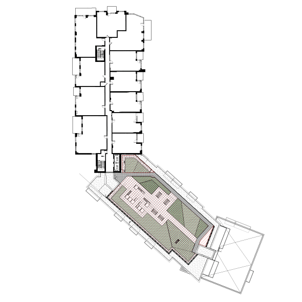 Disposition des condos locatif de l'Floor 9 du projet Louis Alexandre