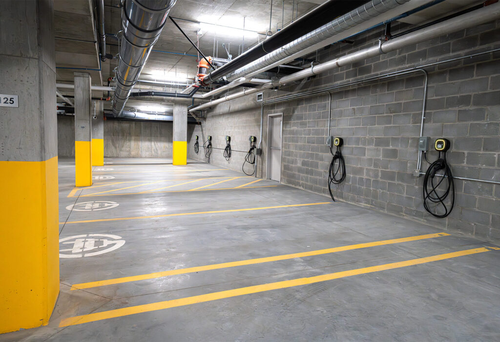 Photo du garage d’intérieur datant de septembre 2025